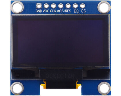 Graphical OLED Display: 128x64, 1.3&quot;, White, SPI Pololu 3760