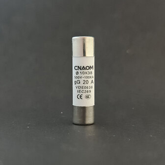 R015 Keramische Buiszekering - 20A - 10x38mm