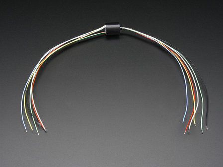 Slip Ring Miniature - 12mm diameter, 6 wires, max 240V @ 2A Adafruit 775