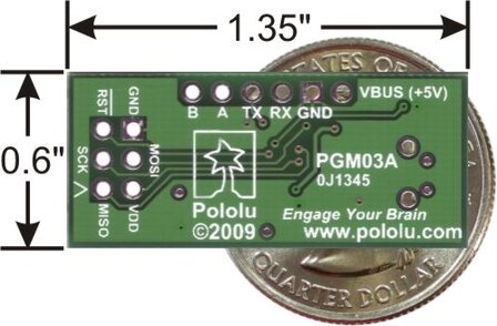 USB AVR Programmer Pololu 1300