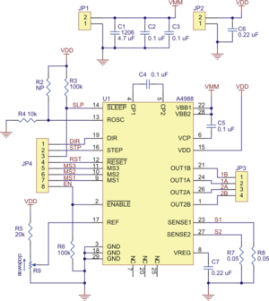 A4988 Stepper Motor Driver Carrier Pololu 1182