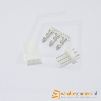 KF2510-3P Connector set recht