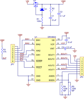 DRV8833 Dual Motor Driver Carrier Pololu 2130