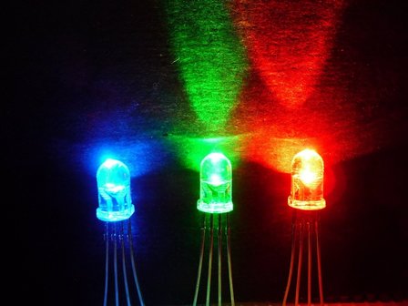 5mm LED RGB helder common Anode