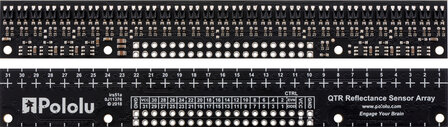 Pololu QTR-HD-31A Reflectiesensor Array &ndash; 31-Kanaals, 4 mm Analoog &ndash; Pololu-4231