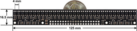Pololu QTR-HD-31A Reflectiesensor Array &ndash; 31-Kanaals, 4 mm Analoog &ndash; Pololu-4231