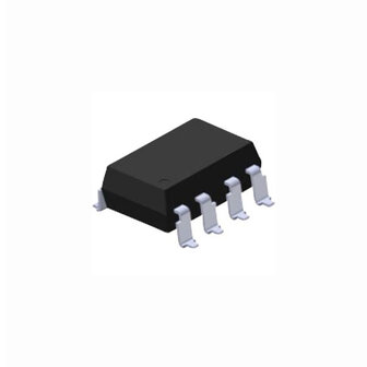 6N137 Optocoupler &ndash; High-Speed Photocoupler &ndash; 10 Mbit/s &ndash; SMD-8