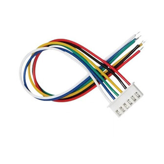 XH2.54 6-Pins Female Kabel &ndash; 15 cm &ndash; Aansluitkabel voor Sensoren &amp; Modules