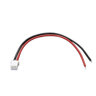 JST PH2.0 2-Pin Female Kabel &ndash; 15 cm &ndash; Enkelzijdige Connector