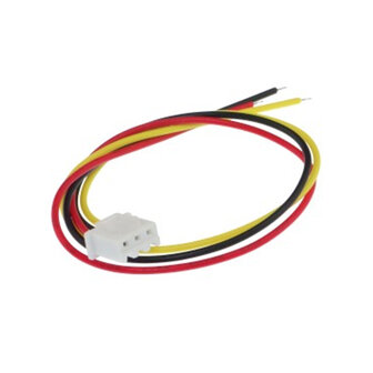 JST PH2.0 3-Pins Female Kabel &ndash; 15 cm &ndash; Met Connector aan E&eacute;n Zijd
