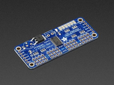 16-Channel 12-bit PWM/Servo Driver - I2C interface - PCA9685  Adafruit 815