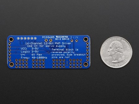 16-Channel 12-bit PWM/Servo Driver - I2C interface - PCA9685  Adafruit 815