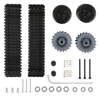 ACEBOTT QD004 ESP32 Smart Tank Robot Car Kit &ndash; Tank Track Pack voor QD001 Smart Car