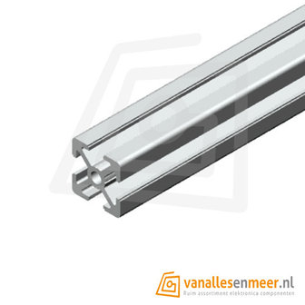 Aluminium T-sleuf Profiel 30x30 lengte 100cm