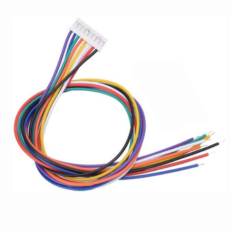 XH2.54 8-Pin Female Kabel &ndash; 15cm &ndash; &Eacute;&eacute;nzijdige Stekker
