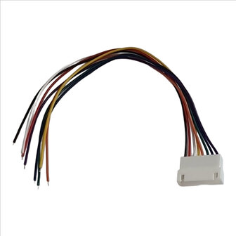 XH2.54 8-Pin Male Kabel &ndash; 15cm &ndash; &Eacute;&eacute;nzijdige Stekker
