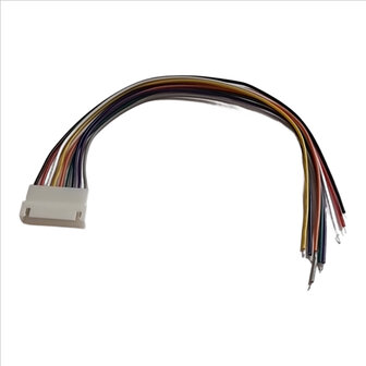 XH2.54 9-Pin Male Kabel &ndash; 15cm &ndash; &Eacute;&eacute;nzijdige Stekker