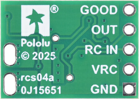 RC Switch met Ge&iuml;soleerde Solid‑State Relay (SPST, 60 V, 6 A, Soldered Connectors) Pololu 5422