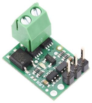 RC Switch met Ge&iuml;soleerde Solid‑State Relay (SPST, 30 V / 10 A, met Connectoren)  Pololu 5424