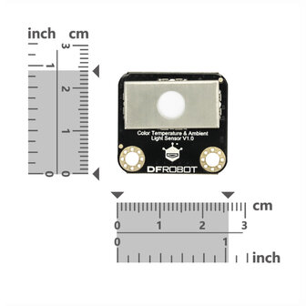 DFRobot SEN0611 &ndash; Gravity Color Temperature &amp; ALS Sensor (I&sup2;C/UART)
