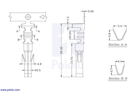 Tamiya Connector Pack (Female) - Pololu 1932