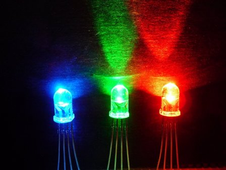 5mm LED RGB diffuus common Anode