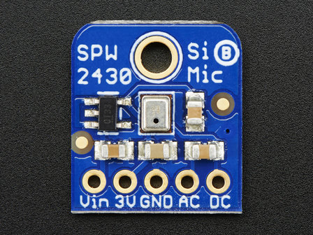 Silicon MEMS Microphone Breakout - SPW2430 Adafruit 2716