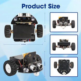 ACEBOTT QD024 TinkerBott Robot Car Kit &ndash; Inclusief micro:bit V2