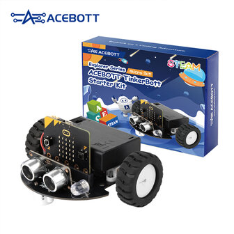 ACEBOTT QD024 TinkerBott Robot Car Kit &ndash; Inclusief micro:bit V2