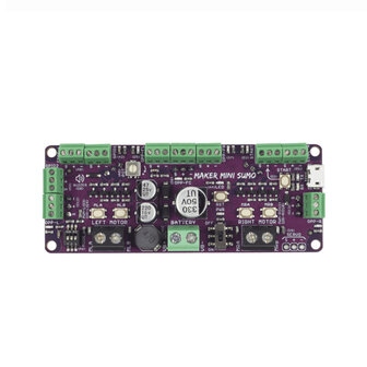 Cytron Maker Mini Sumo Controller &ndash; Arduino-compatibel sumo‑robotbesturingsbord