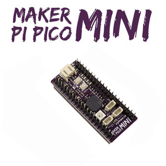 Maker Pi Pico Mini (zonder Pico) &ndash; compact uitbreidingsboard voor Raspberry Pi Pico