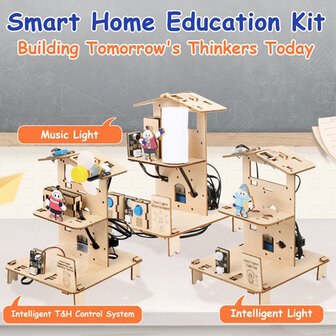 ACEBOTT QE021 &ndash; ESP32 3‑in‑1 Smart Home Education Kit (Level 1)