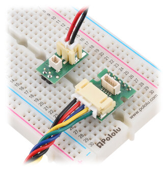 Breakout voor 3‑Pin JST PH‑Connector (Top‑Entry) incl. JST SH‑Adapter - Pololu 5653
