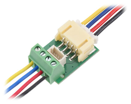 Breakout voor 3‑Pin JST PH‑Connector (Top‑Entry) incl. JST SH‑Adapter - Pololu 5653