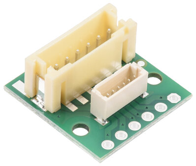 Breakout voor 6‑Pin JST PH‑Connector (Top‑Entry) inclusief JST SH‑Adapter - Pololu 5658