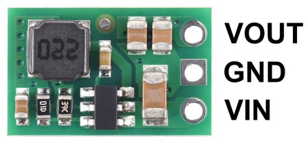 D24V7F3 Step-Down Spanningsregelaar 3,3 V / 600 mA &ndash; Compacte Buck Converter 4&ndash;36 V naar 3,3