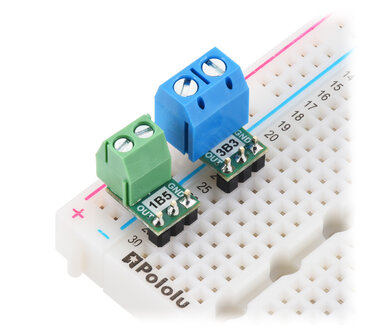 ACS37041KLHBLT-010B3 Current Sensor Micro Carrier (&plusmn;10 A, 3.3 V) Pololu 5440
