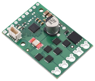 Pololu 5357 &ndash; Sensorless BLDC-motorcontroller (A89301), 50 V / 11 A, met FOC &amp; I&sup2;C-configuratie