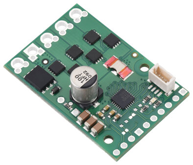 Pololu 5357 &ndash; Sensorless BLDC-motorcontroller (A89301), 50 V / 11 A, met FOC &amp; I&sup2;C-configuratie