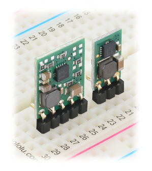 Pololu 5363 &ndash; D45V1E1F5 5 V / 100 mA Synchronous Buck (Step‑Down) Voltage Regulator