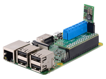 Pololu 3759 &ndash; Dual MAX14870 Motor Driver voor Raspberry Pi (Geassembleerd) &ndash; 1,7 A Continu / 2,5 A Pieks per Motor