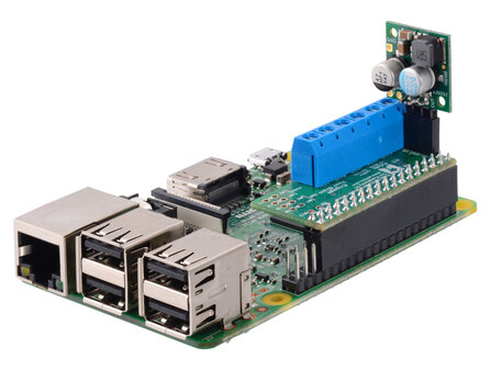 Pololu 3759 &ndash; Dual MAX14870 Motor Driver voor Raspberry Pi (Geassembleerd) &ndash; 1,7 A Continu / 2,5 A Pieks per Motor