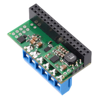 Pololu 3759 &ndash; Dual MAX14870 Motor Driver voor Raspberry Pi (Geassembleerd) &ndash; 1,7 A Continu / 2,5 A Pieks per Motor