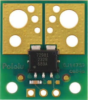 Pololu 5261 &ndash; ACS72981ELRATR‑200B3 Compact Current Sensor Carrier (&plusmn;200 A, 3.3 V)