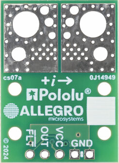 Pololu 5304 &ndash; CT432‑HSWF20DR TMR Current Sensor Compact Carrier (0&ndash;20 A, 5 V)