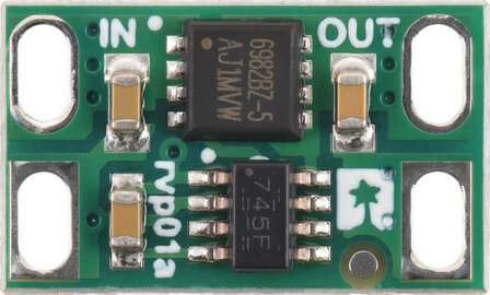 Ideal Diode Reverse Voltage Protector, 4&ndash;60 V, 10 A - Pololu 5382