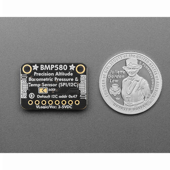 BMP580 Temperatuur- en Druksensor &ndash; I2C/SPI Breakout &ndash; STEMMA QT Adafruit 6411