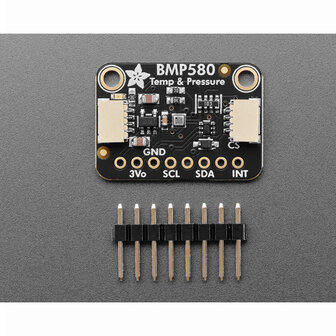 BMP580 Temperatuur- en Druksensor &ndash; I2C/SPI Breakout &ndash; STEMMA QT Adafruit 6411