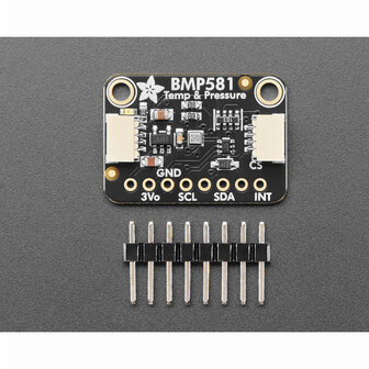 BMP581 Temperatuur- en Druksensor &ndash; I2C/SPI Breakout &ndash; STEMMA QT Adafruit 6407