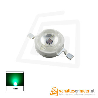 Power led 3W Groen